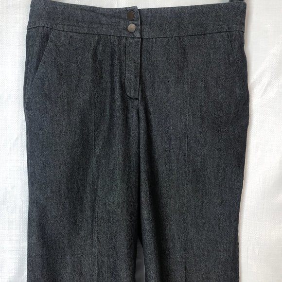 Sandro Sportswear Women's Capri Pants Size 14 Gray - Picture 2 of 7